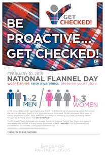 BE PROACTIVE... GET FLANNEL CHECKED! trademark