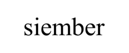 SIEMBER trademark
