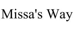 MISSA'S WAY trademark