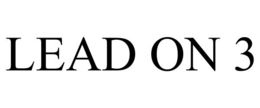 LEAD ON 3 trademark