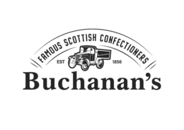 FAMOUS SCOTTISH CONFECTIONERS  EST 1856  BUCHANAN'S trademark