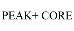 PEAK+ CORE trademark