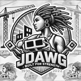 JDAWG - BUILT FOR STRENGTH - 1930 2022 DAWG AWG trademark