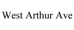 WEST ARTHUR AVE trademark