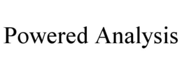 POWERED ANALYSIS trademark