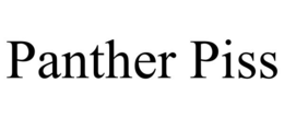PANTHER PISS trademark