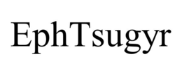 EPHTSUGYR trademark