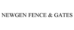 NEWGEN FENCE & GATES trademark