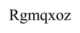 RGMQXOZ trademark