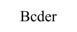 BCDER trademark