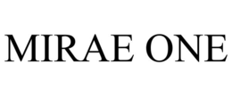 MIRAE ONE trademark