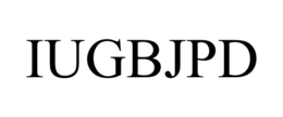 IUGBJPD trademark