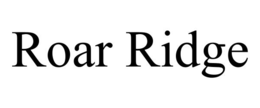 ROAR RIDGE trademark
