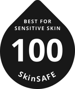 BEST FOR SENSITIVE SKIN 100 SKINSAFE trademark