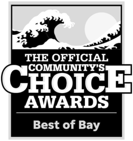 THE OFFICIAL COMMUNITY'S CHOICE AWARDS BEST OF BAY trademark