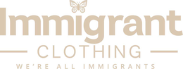 IMMIGRANT CLOTHING WE'RE ALL IMMIGRANTS trademark