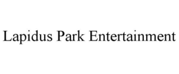 LAPIDUS PARK ENTERTAINMENT trademark