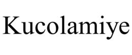 KUCOLAMIYE trademark