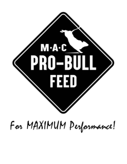 M·A·C PRO-BULL FEED FOR MAXIMUM PERFORMANCE! trademark
