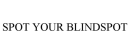 SPOT YOUR BLINDSPOT trademark