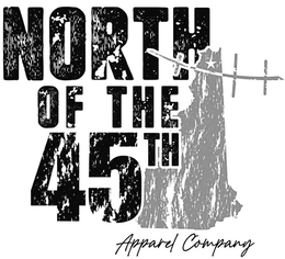 NORTH OF THE 45TH APPAREL COMPANY trademark
