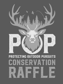 POP PROTECTING OUTDOOR PURSUITS CONSERVATION RAFFLE trademark