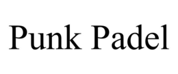 PUNK PADEL trademark