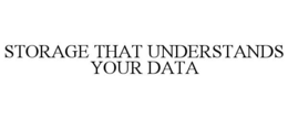 STORAGE THAT UNDERSTANDS YOUR DATA trademark
