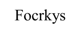FOCRKYS trademark