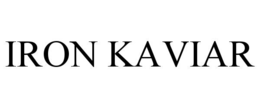 IRON KAVIAR trademark