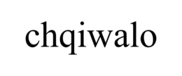 CHQIWALO trademark