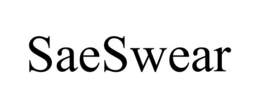 SAESWEAR trademark