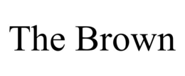 THE BROWN trademark