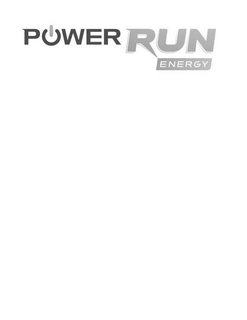 POWER RUN ENERGY trademark