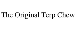 THE ORIGINAL TERP CHEW trademark