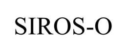SIROS-O trademark