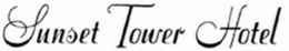 SUNSET TOWER HOTEL trademark