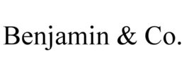 BENJAMIN & CO. trademark