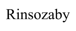 RINSOZABY trademark