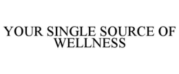 YOUR SINGLE SOURCE OF WELLNESS trademark