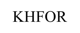 KHFOR trademark