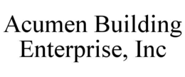 ACUMEN BUILDING ENTERPRISE, INC trademark