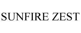 SUNFIRE ZEST trademark