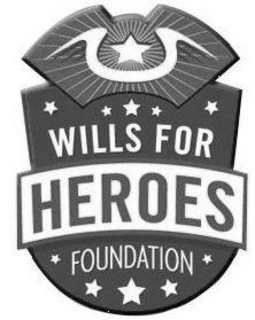 WILLS FOR HEROES FOUNDATION trademark