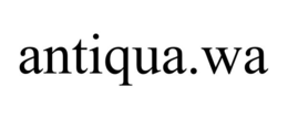 ANTIQUA.WA trademark