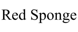 RED SPONGE trademark