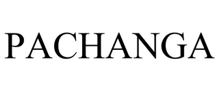 PACHANGA trademark