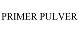PRIMER PULVER trademark