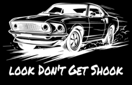 LOOK DON'T GET SHOOK trademark