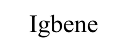 IGBENE trademark